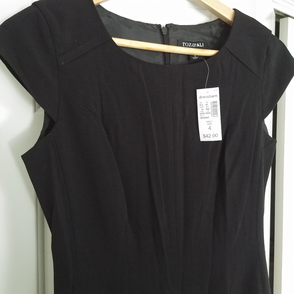 NEW W/TAGS! Black dress, size 4